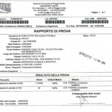 tubi pozzo acqua potable